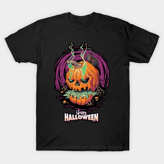 Happy halloween T-Shirt by AsafSlook